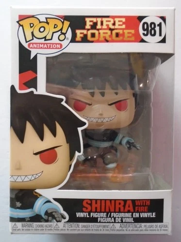 Funko Pop! Animation Fire Force Shinra with Fire #981