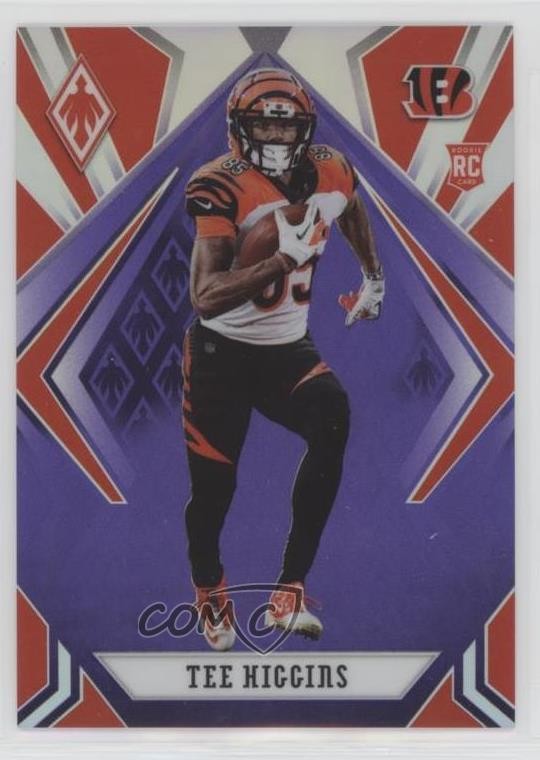 2020 Panini Phoenix Rookies Purple 106/149 Tee Higgins #110 02rn