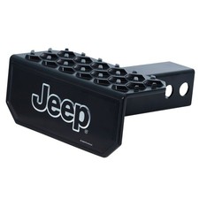 Plasticolor 002310r01 Trailer Hitch Cover Fits 1-14 And 2in Receivers Jeep Logo
