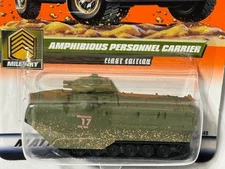 Matchbox #55 Amphibious Personnel Carrier, Army Green, Military, 1/64, NIB