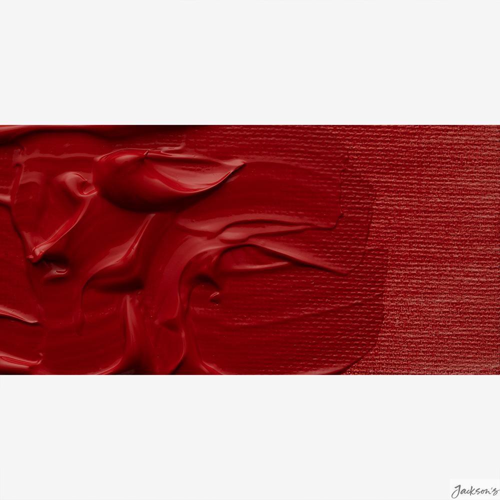 Jackson's Professional Acrylic Paint 200ml Cadmium Red Deep For Artists