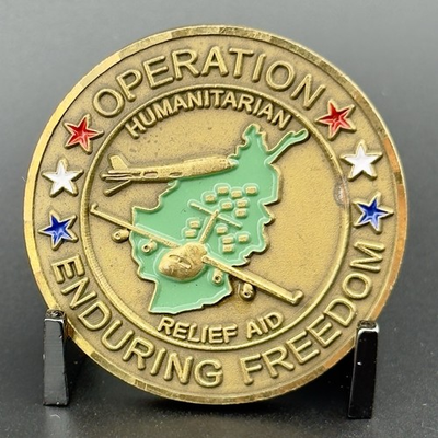 #ad 3rd Aerospace Expeditionary Task Force OEF Humanitarian Relief Coin $34.99