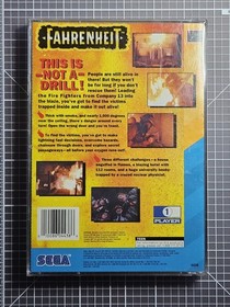 Fahrenheit Sega CD 32X Complete 1995