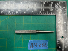 Vintage 4.75" Long Vlchek Standard 1/8" Center Pin Punch Tool Made in U.S.A