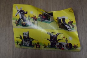 LEGO 6066 LegoLand Castle Camouflaged Outpost Instructions & Catalogs 1987
