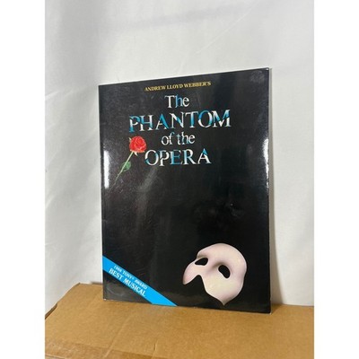The Phantom of the Opera Sheet Music Piano Vocal Songbook Andrew Lloyd Webber