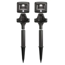 Mr Beams MB572 Wireless Battery-Powered Motion Sensing LED Path Lights, 2-Pack, 
