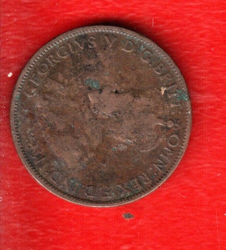 AUSTRALIA HALF PENNY 1912 - Picture 2 of 2