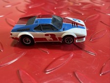 AFX BMW M-1 Body #3 Speed Shifter White with Red and Blue Slot Car #1803