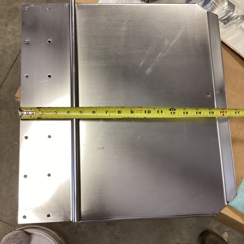 GRADY WHITE - 366 *OEM* 18" WIDE x 16'' TRIM TAB - STAINLESS STEEL - Picture 2 of 15