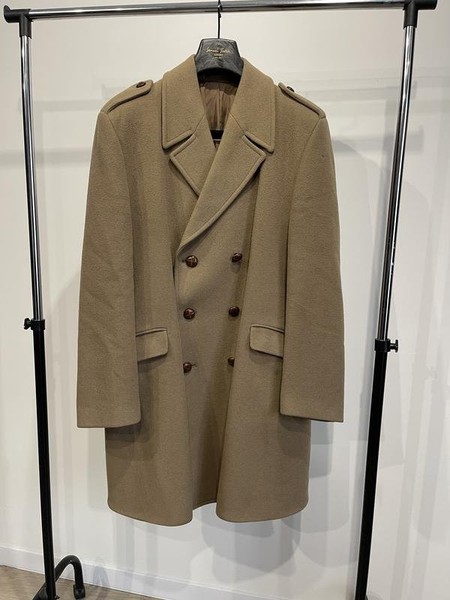 Men John Lewis Coat Beige Wool XL