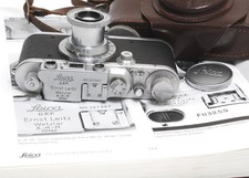 Leica IIIa chrome B.-H.-M. shown in stock Vol.III