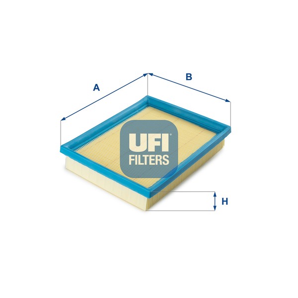 UFI Luftfilter Filtereinsatz FüR Opel Corsa B 1.0I 12V 1.4I 1.2I 16V 30.027.00-image