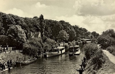 Postcard postcard-Lenz near Malchow
