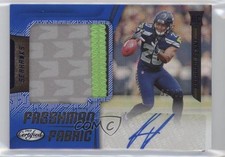 2018 Certified Freshman Fabric Signatures Mirror Blue /50 Rashaad Penny Auto z5i