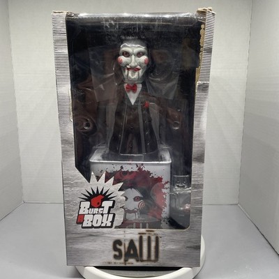 Mezco Burst-a-Box Billy from Saw -MINT in box!