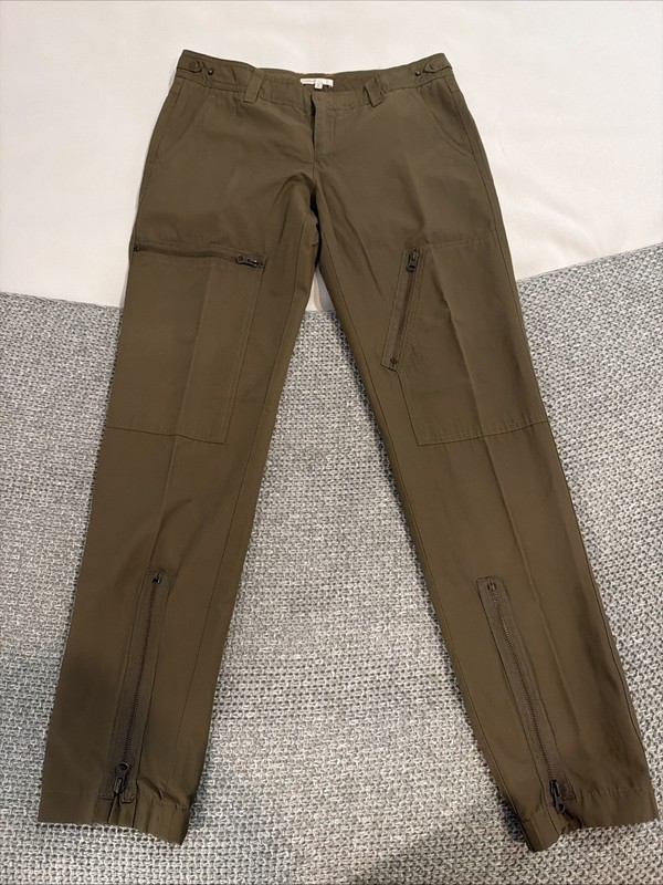Vince Women’s Size 6 Olive Green Utility Pants