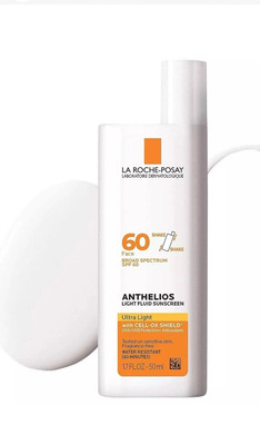 La Roche-Posay ANTHELIOS Sunscreen Fluid Ultra Light SPF 60 1.7 fl oz Cell Ox