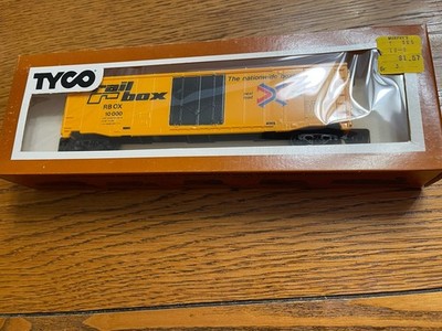 Tyco HO Trains 365-F Rail Box 50' Billboard PD Boxcar NIB Free Ship