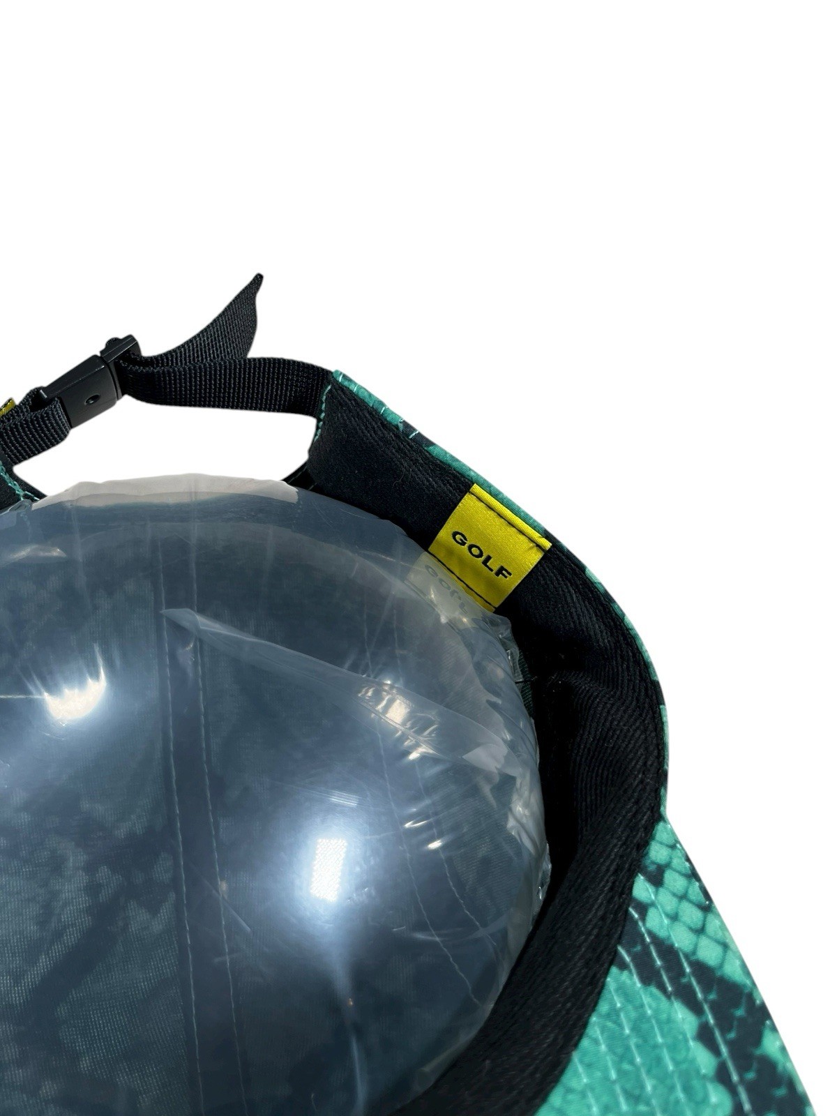 Golf Wang 5 Panel Green Python Hat Streetwear Cam… - image 5