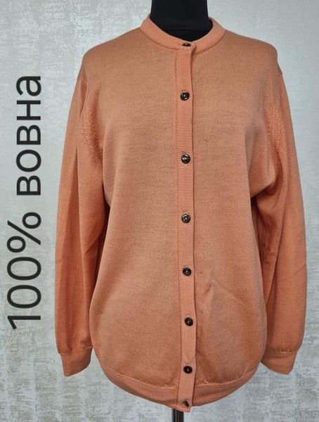 Women Peter Hahn Sweater Coral Wool 40