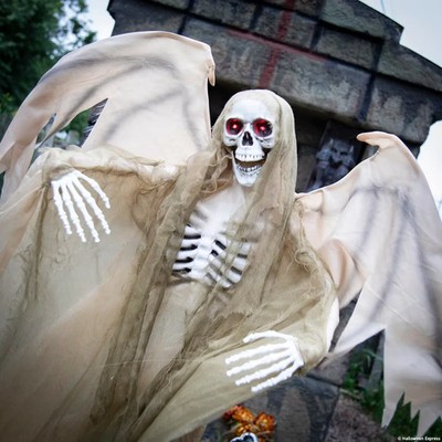 5.5 FT ANIMATED REAPER WITH WINGS - A474