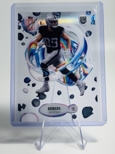 Brock Bowers Fluidity SP Rookie 2024 Topps Signature RC#F-6 Raiders SSP