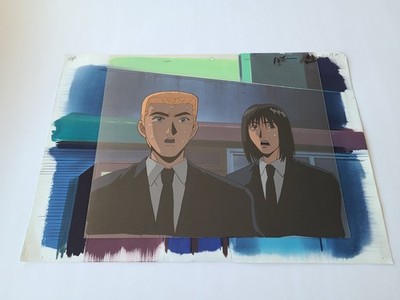 GTO Great Teacher Onizuka Original Anime Cel w/ Douga Background Kunio Murai Art