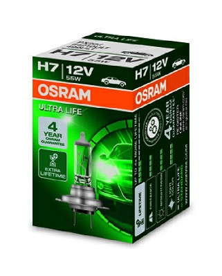 OSRAM 64210ULT GLÜHBIRNE, FERNLICHT/TAGSLICHTFAHRLICHT FÜR ,ABARTH,ALFA ROMEO,ALP