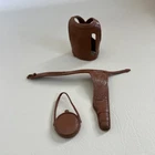 Marx Johnny West J W A  Quick Draw accessory Set All Original Holster , vest