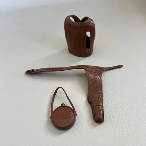 Marx Johnny West J W A  Quick Draw accessory Set All Original Holster , vest