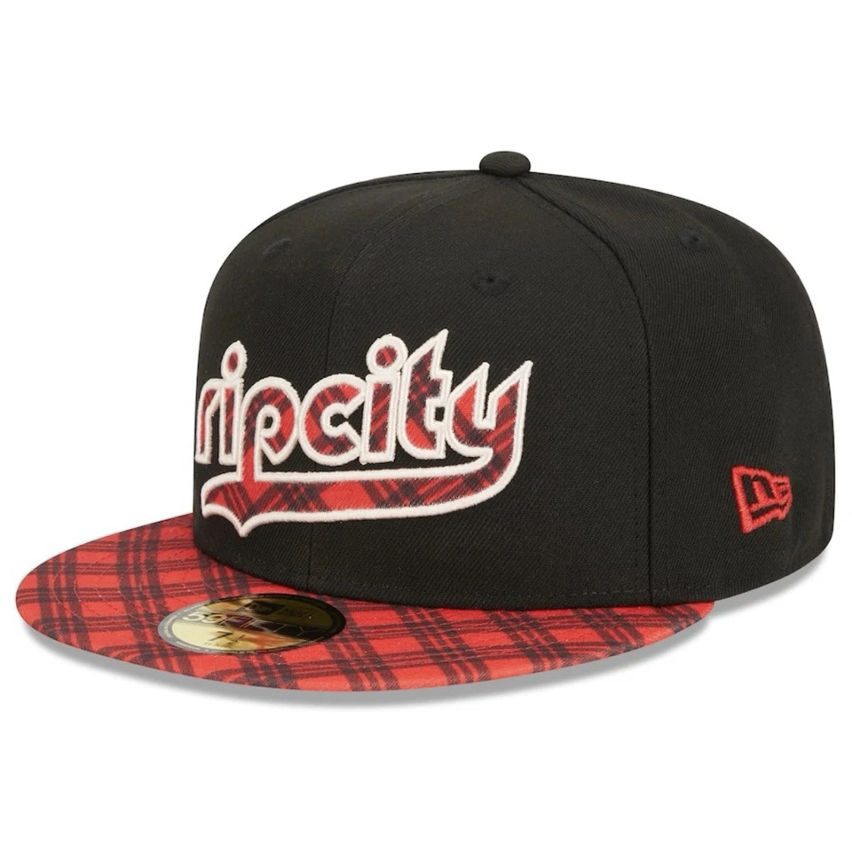 New Era 59FIFTY NBA Portland Trailblazers Edición Ciudad Sombrero Ajustado Hombres Talla 7 1/8 Foto 3 de 4