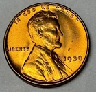 1939-p Lincoln Wheat Cent. Superb GEM BU LUSTER!!!
