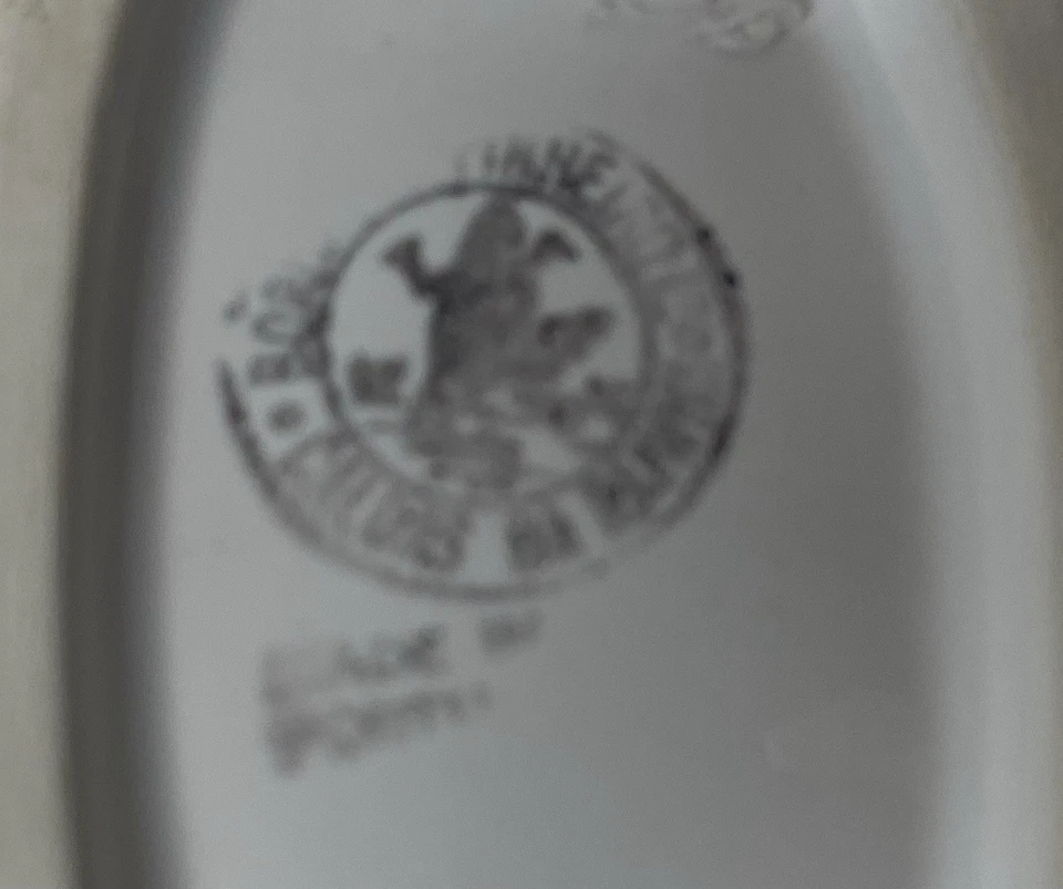 Bordallo Pinheiro Portugal 2 kleine Fisch Keramik Teller 15x7,5x2cm weiß - Bild 4 von 4