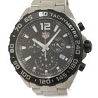 TAG Heuer Used Formula 1 Men's Watch Quartz SS Black Dial CAZ1010