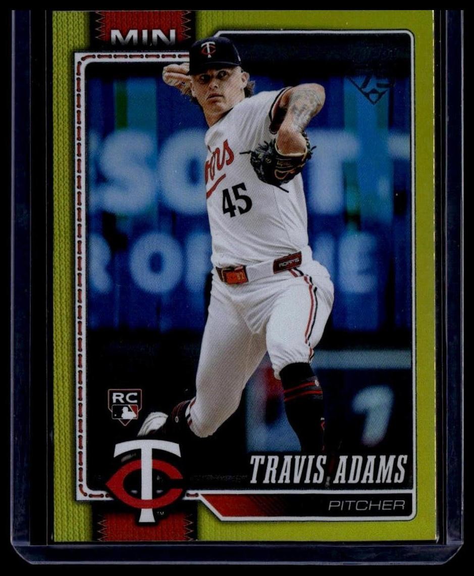 2026 Topps #149 Travis Adams Yellow Rainbow Foil #/399