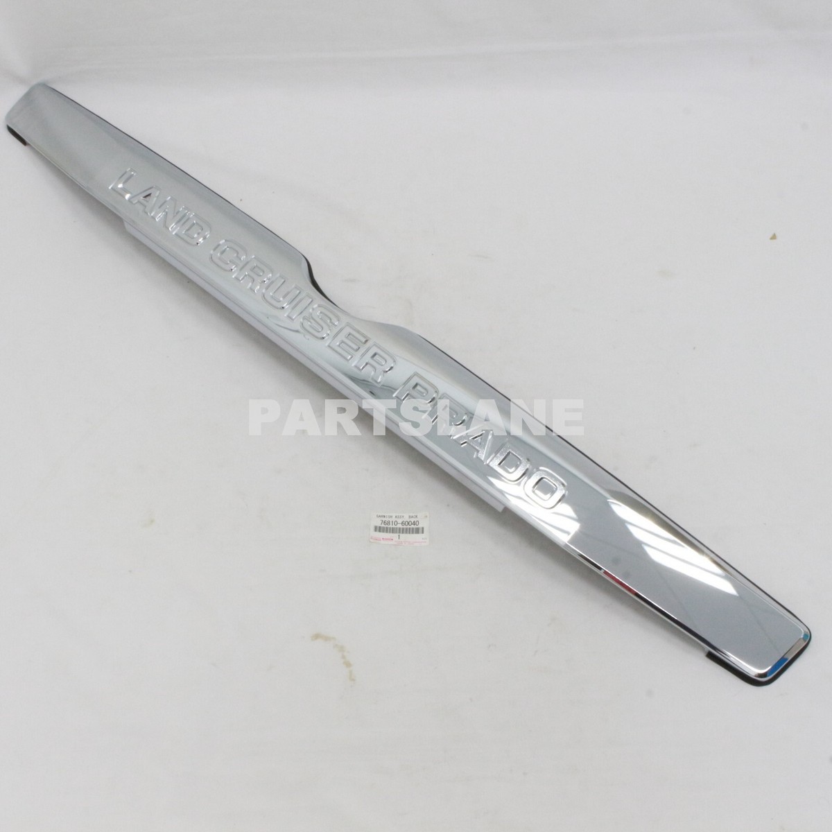 7681060040 Genuine Toyota Garnish Back Door Outside No.2 76810