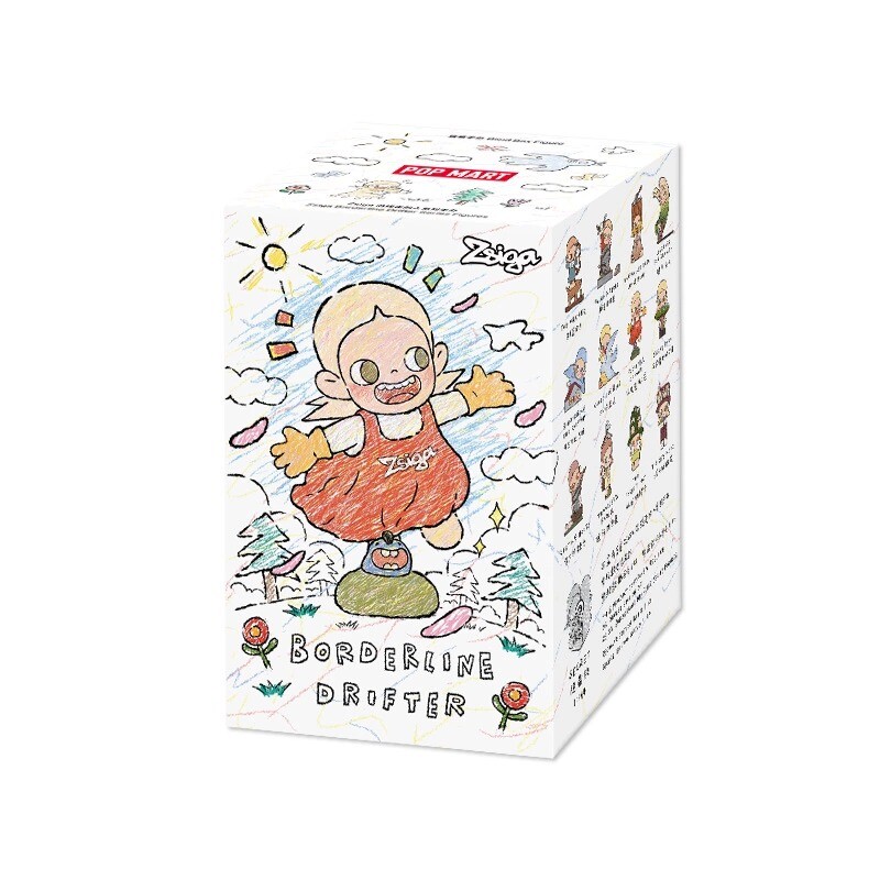 popmart ZSIGA Borderline Drifter シリーズ 12pcs - Authentic POP MART Zsiga Borderline Drifter Mini