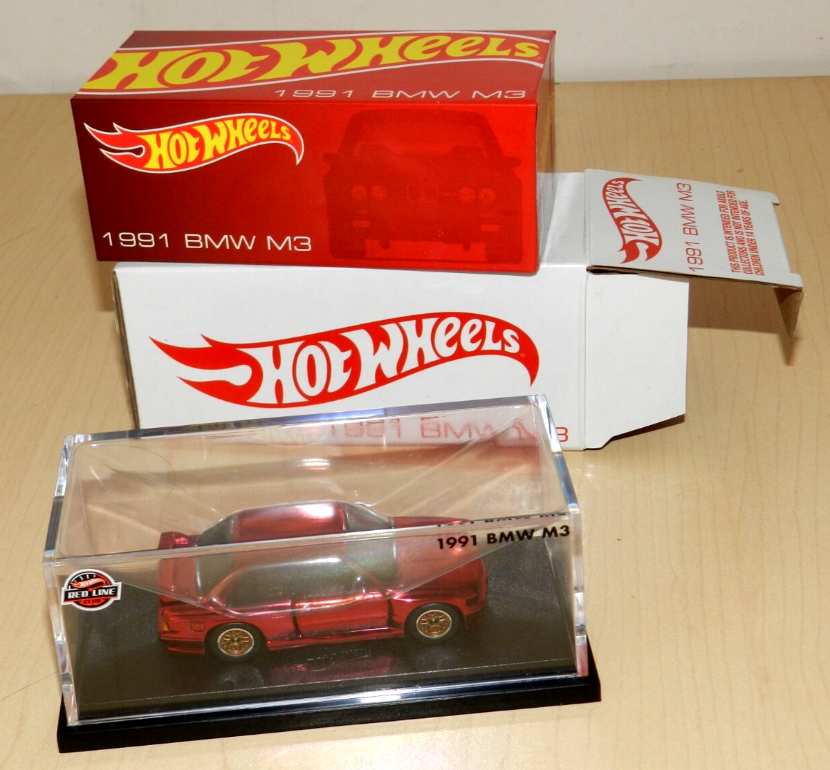 1991 BMW M3 ホットウィール RLC Exclusive 1991 BMW M3 – Mattel Creations