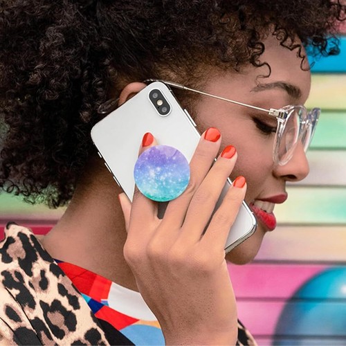 2 interchangeable Poignée et support rétractables pour smartphones et tablettes - Photo 5 sur 6