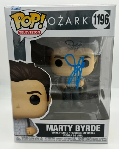 Jason Bateman "Ozark" AUTOGRAPH Signed 'Marty Byrde' 1196 Funko Pop Figure ACOA