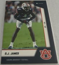 2023 Onit Elite Football D.J. James Auburn Tigers base card
