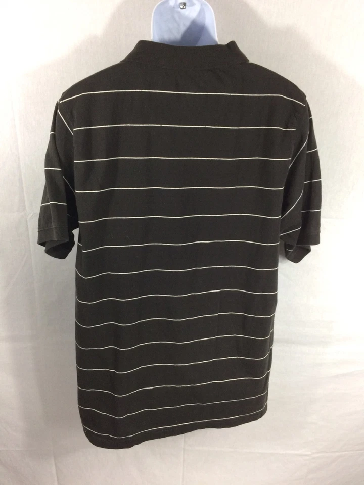 Missouri MU Tigers Polo Shirt Sz XL -  NWT - Sewn Logo - Brown Striped - Image 4 of 4