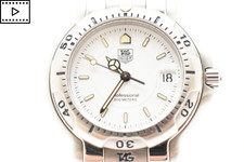 [NEAR MINT] TAG HEUER 6000 WH1211 34mm White ...