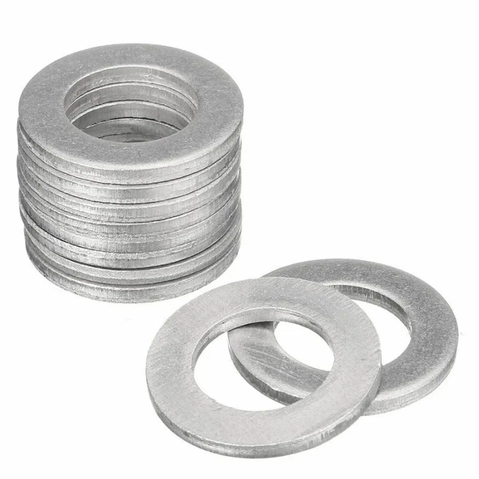 Junta de arandela de trituración de tapón de drenaje de aceite 94109-14000 20 un. para HONDA CIVIC CR-V ACURA Foto 3 de 3