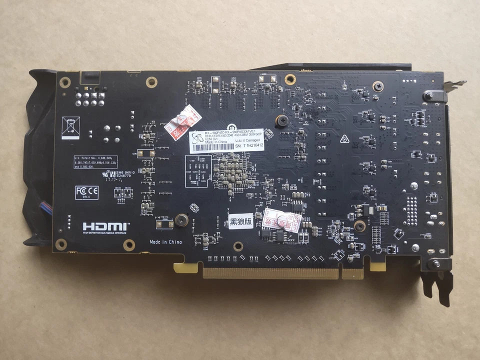 Placa de vídeo XFX AMD Radeon RX580 4GB GDDR5 2048SP DVI HDMI DP - Imagem 2 de 4