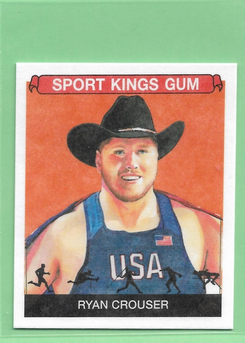 2022 Sport Kings Volume 3 Ryan Crouser Mini Card USA Track & Field #109