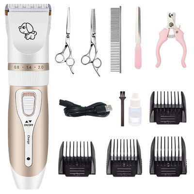 Dog Clipper Dog Hair Clippers Grooming (Pet/Cat/Dog/Rabbit) Haircut Trimmer Shav