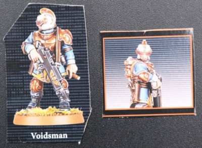 Warhammer 40k Agents of The Imperium: Kill Team Voidsman Rico Riguez w/Lasrifle