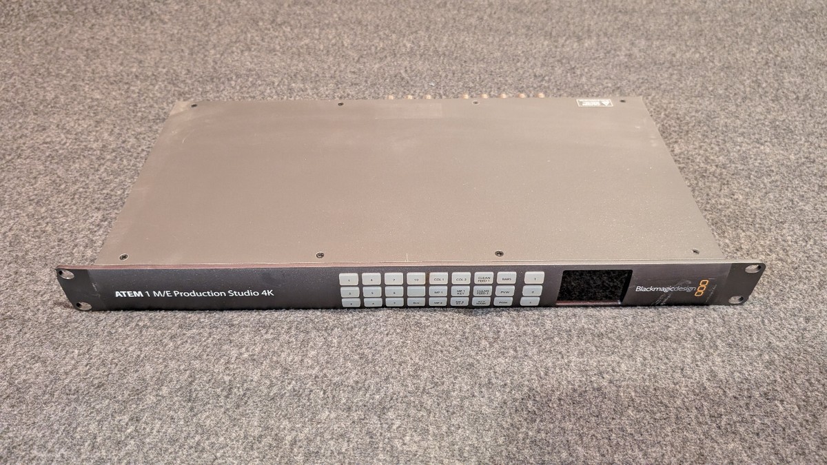Blackmagic Design ATEM 1 M/E Production Studio 4K Switcher | eBay
